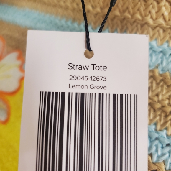 Vera Bradley Lemon Grove Tote-NWT - Picture 4 of 8